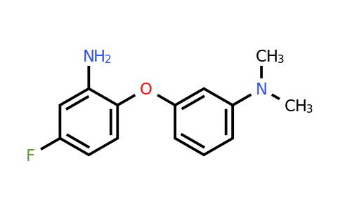 CAS 937596-49-1 | 3-(2-Amino-4-fluorophenoxy)-N,N-dimethylaniline