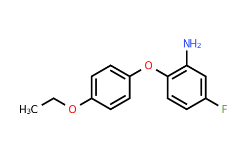 CAS 937596-51-5 | 2-(4-Ethoxyphenoxy)-5-fluoroaniline