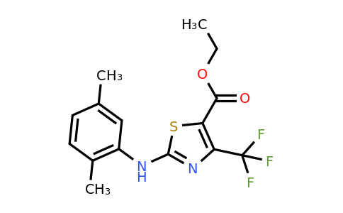 CAS 937597-92-7 | Ethyl 2-((2,5-dimethylphenyl)amino)-4-(trifluoromethyl)thiazole-5-carboxylate