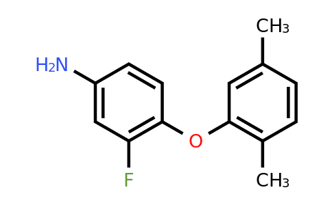 CAS 937597-97-2 | 4-(2,5-Dimethylphenoxy)-3-fluoroaniline