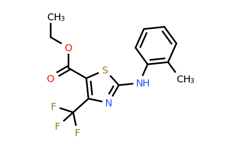 CAS 937598-00-0 | Ethyl 2-(o-tolylamino)-4-(trifluoromethyl)thiazole-5-carboxylate