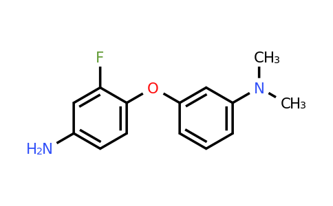 CAS 937598-09-9 | 3-(4-Amino-2-fluorophenoxy)-N,N-dimethylaniline