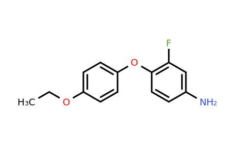 CAS 937598-11-3 | 4-(4-Ethoxyphenoxy)-3-fluoroaniline