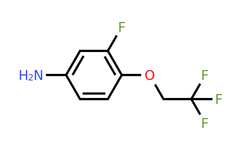 CAS 937598-57-7 | 3-Fluoro-4-(2,2,2-trifluoroethoxy)aniline