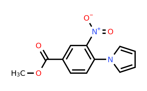 CAS 937601-90-6 | Methyl 3-nitro-4-(1H-pyrrol-1-yl)benzoate