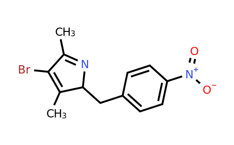 CAS 937602-06-7 | 4-Bromo-3,5-dimethyl-2-(4-nitrobenzyl)-2H-pyrrole