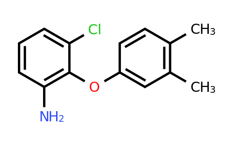 CAS 937604-63-2 | 3-Chloro-2-(3,4-dimethylphenoxy)aniline