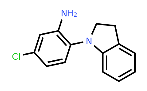 CAS 937606-11-6 | 5-Chloro-2-(indolin-1-yl)aniline