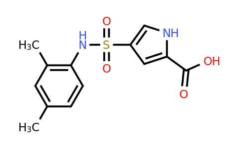 CAS 937609-45-5 | 4-[(2,4-Dimethylphenyl)sulfamoyl]-1H-pyrrole-2-carboxylic acid