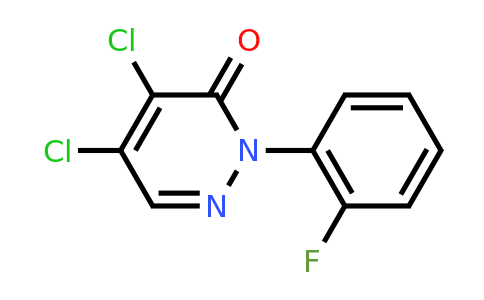 CAS 937619-97-1 | 4,5-dichloro-2-(2-fluorophenyl)-2,3-dihydropyridazin-3-one