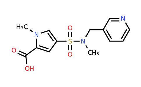 CAS 937629-51-1 | 1-Methyl-4-[methyl(pyridin-3-ylmethyl)sulfamoyl]-1H-pyrrole-2-carboxylic acid