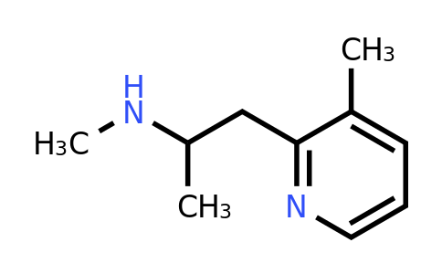 CAS 937638-36-3 | N-Methyl-1-(3-methylpyridin-2-yl)propan-2-amine