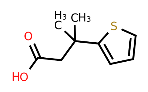 CAS 937640-04-5 | 3-Methyl-3-(thiophen-2-yl)butanoic acid