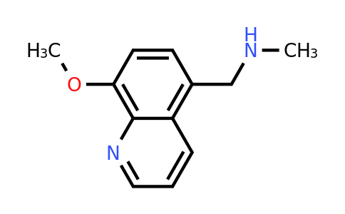 CAS 937647-97-7 | 1-(8-Methoxyquinolin-5-yl)-N-methylmethanamine