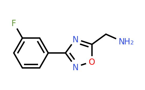 CAS 937651-13-3 | 1-[3-(3-Fluorophenyl)-1,2,4-oxadiazol-5-YL]methanamine