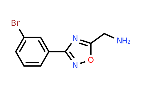 CAS 937651-15-5 | 1-[3-(3-Bromophenyl)-1,2,4-oxadiazol-5-YL]methanamine
