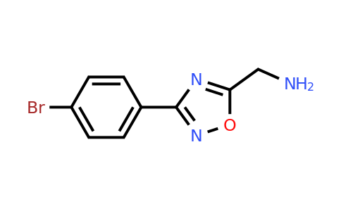 CAS 937651-19-9 | 1-[3-(4-Bromophenyl)-1,2,4-oxadiazol-5-YL]methanamine
