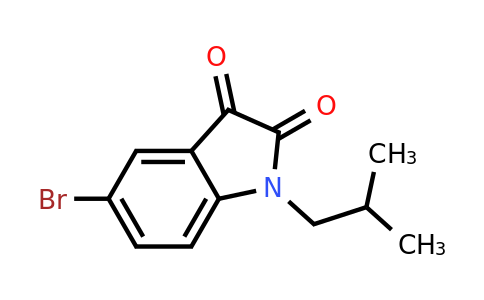CAS 937661-82-0 | 5-Bromo-1-isobutylindoline-2,3-dione