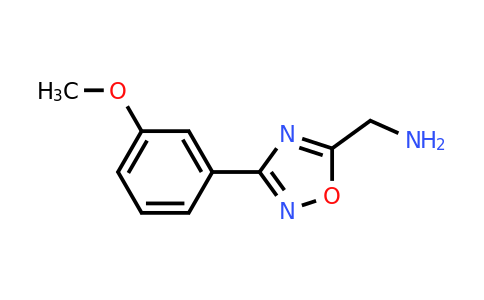 CAS 937665-68-4 | [3-(3-Methoxyphenyl)-1,2,4-oxadiazol-5-YL]methanamine
