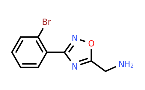 CAS 937665-72-0 | 1-[3-(2-Bromophenyl)-1,2,4-oxadiazol-5-YL]methanamine