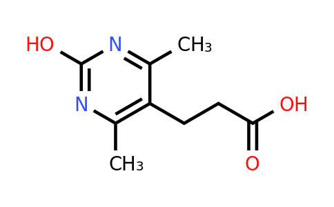 CAS 937669-19-7 | 3-(2-Hydroxy-4,6-dimethylpyrimidin-5-yl)propanoic acid
