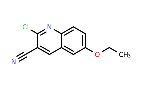 CAS 937672-26-9 | 2-Chloro-6-ethoxyquinoline-3-carbonitrile
