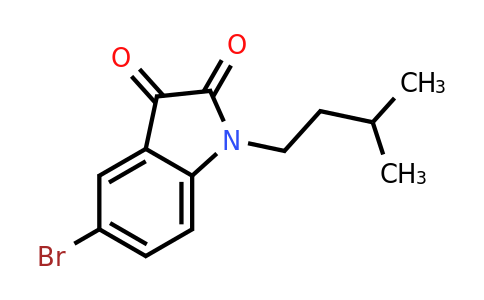 CAS 937690-57-8 | 5-Bromo-1-isopentylindoline-2,3-dione
