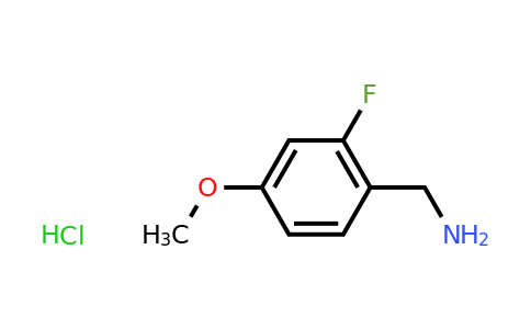 CAS 937783-85-2 | (2-fluoro-4-methoxyphenyl)methanamine hydrochloride