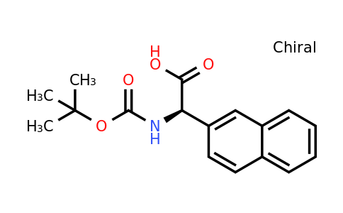 CAS 93779-36-3 | (2R)-2-[(Tert-butoxy)carbonylamino]-2-(2-naphthyl)acetic acid