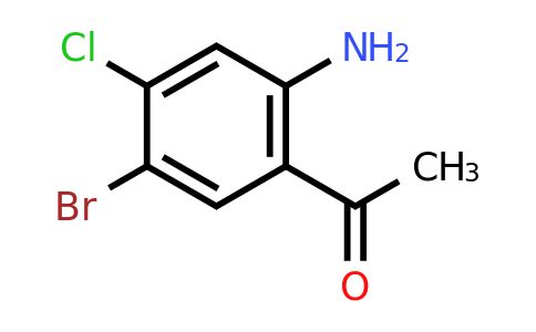 CAS 937816-91-6 | 1-(2-Amino-5-bromo-4-chlorophenyl)ethanone
