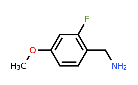 CAS 937843-59-9 | (2-Fluoro-4-methoxyphenyl)methanamine