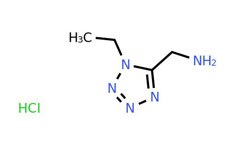 CAS 93795-37-0 | (1-ethyl-1H-1,2,3,4-tetrazol-5-yl)methanamine hydrochloride
