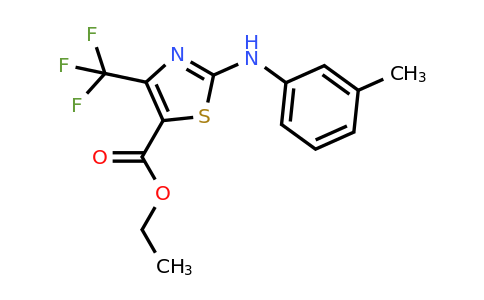 CAS 938001-01-5 | Ethyl 2-(m-tolylamino)-4-(trifluoromethyl)thiazole-5-carboxylate