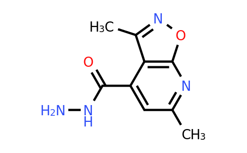 CAS 938022-08-3 | 3,6-dimethyl-[1,2]oxazolo[5,4-b]pyridine-4-carbohydrazide
