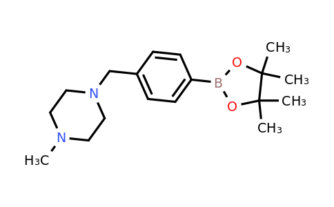 CAS 938043-30-2 | 1-Methyl-4-[4-(4,4,5,5-tetramethyl-1,3,2-dioxaborolan-2-YL)benzyl]piperazine