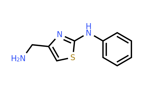 CAS 938120-38-8 | (4-Aminomethyl-thiazol-2-yl)-phenyl-amine