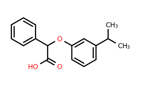 CAS 938154-61-1 | 2-Phenyl-2-[3-(propan-2-yl)phenoxy]acetic acid