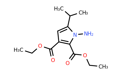 CAS 938191-11-8 | Diethyl 1-amino-5-isopropyl-1H-pyrrole-2,3-dicarboxylate