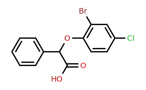 CAS 938259-69-9 | 2-(2-Bromo-4-chlorophenoxy)-2-phenylacetic acid