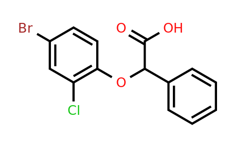 CAS 938261-85-9 | 2-(4-Bromo-2-chlorophenoxy)-2-phenylacetic acid