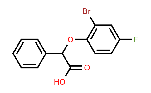 CAS 938299-37-7 | 2-(2-Bromo-4-fluorophenoxy)-2-phenylacetic acid