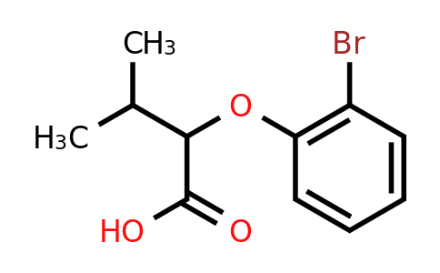 CAS 938321-20-1 | 2-(2-Bromophenoxy)-3-methylbutanoic acid