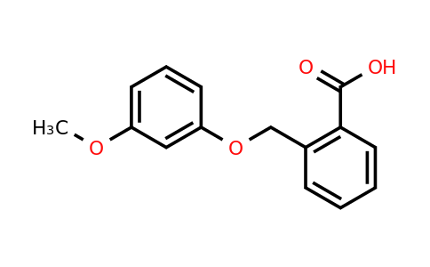 CAS 938341-60-7 | 2-[(3-methoxyphenoxy)methyl]benzoic acid