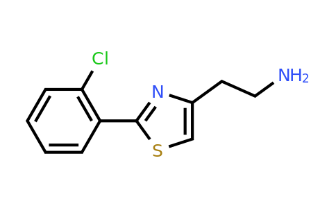 CAS 938377-76-5 | 2-[2-(2-chlorophenyl)-1,3-thiazol-4-yl]ethan-1-amine