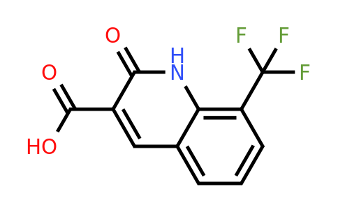 CAS 938378-17-7 | 2-Oxo-8-(trifluoromethyl)-1,2-dihydroquinoline-3-carboxylic acid