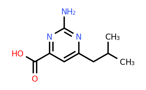 CAS 938458-90-3 | 2-Amino-6-isobutylpyrimidine-4-carboxylic acid
