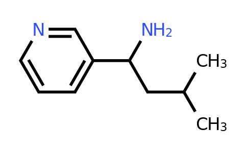 CAS 938459-12-2 | 3-Methyl-1-(pyridin-3-yl)butan-1-amine