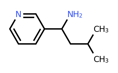 3-Methyl-1-(pyridin-3-yl)butan-1-amine