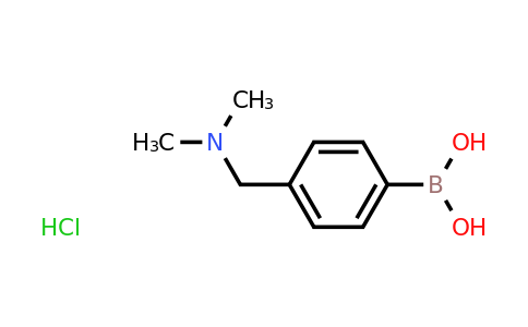 CAS 938465-64-6 | 4-((Dimethylamino)methyl)phenylboronic acid hydrochloride
