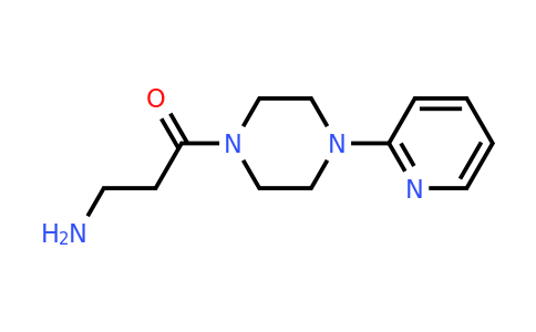 CAS 938517-18-1 | 3-amino-1-[4-(pyridin-2-yl)piperazin-1-yl]propan-1-one